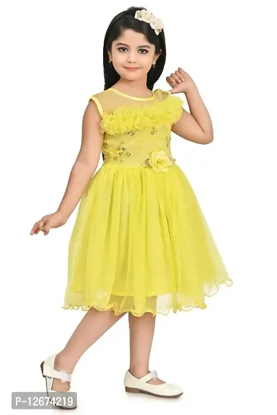 Classic Embroidered Dresses for Kids Girls-thumb2