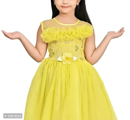 Classic Embroidered Dresses for Kids Girls-thumb5