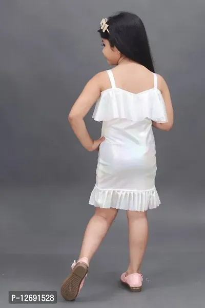 White Acrylic Dress-thumb5