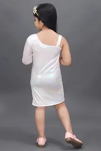 White Acrylic Dress-thumb4