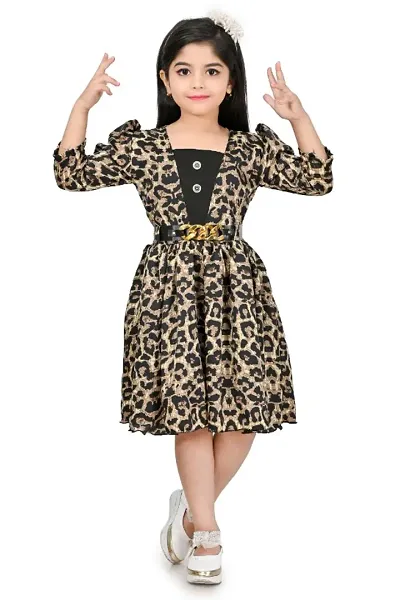 Animal Print Blend Dress