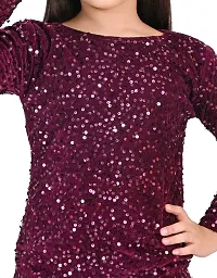 SPAMitude Girls Sequin Bodycon Dress-thumb1