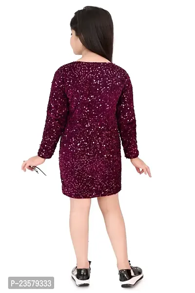 SPAMitude Girls Sequin Bodycon Dress-thumb3