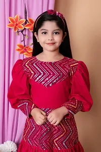 Stylish Cotton Dress for Kids Girl-thumb1