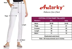 Raya Collection Women Casual Formal Western Stylish Rayon Trouser Regular Fit Plain Pants Lowers Bottom wear Office wear-thumb4
