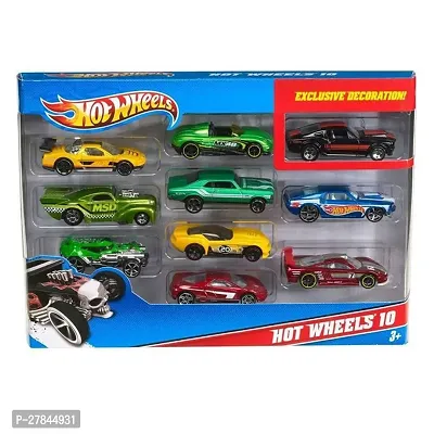 689T 10 PCS HOT WHEELS SET-thumb0