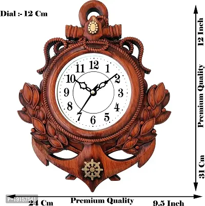 Designer  Plastic  Analog Wall Clock-thumb3