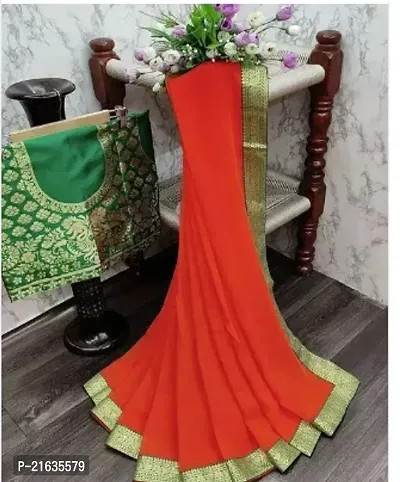 Fancy Imported Saree with Blouse Piece for Women