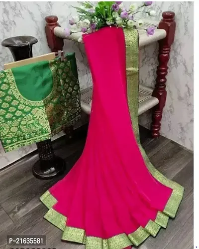 Fancy Imported Saree with Blouse Piece for Women