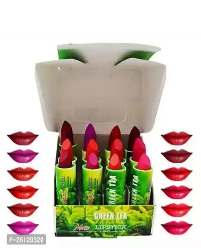 Ads Green Tea Extract Lipstick Set Of 12-thumb0