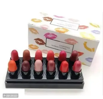 Pocket Mini Bullet Lipsticks Set Of 12-thumb0