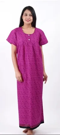 Printed Night Gowns For Women