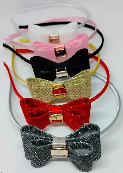 Designer Glitter Head Bands For Women Pack Of