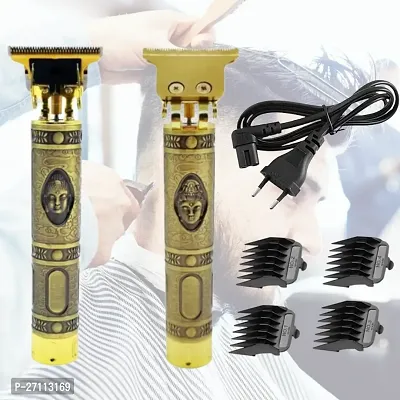 Stylish Professional Vintage Style Hair Trimmer For Men with Adjustable Blade Clipper-thumb0