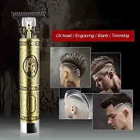 Hair Trimmer For Men Buddha Style Trimmer Professional Hair Clipper Adjustable Blade Clipper Hair Trimmer And Shaver Retro Oil Head Close Cut Precise Hair Trimming Machine Golden Hair Removal Trimmers-thumb2