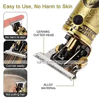 MAXTOP Golden Trimmer Buddha Style Trimmer, Professional Hair Clipper, Adjustable Blade Clipper, Hair Trimmer and Shaver For Men, Retro Oil Head Close Cut Precise hair Trimming-thumb3