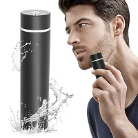 Low-Noise Electric Shaver for Travel or Emergency Business Trips Rechargeable Rotary (multi color)-thumb1