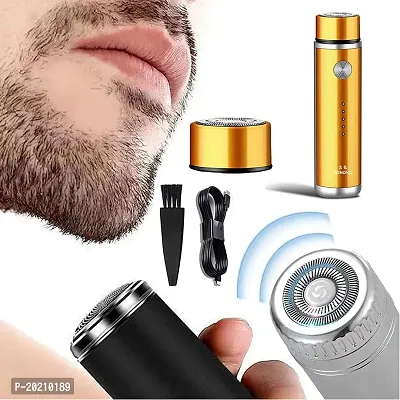 AT-528 Rechargble Cordless Hair Trimmer | Beard Trimmer | Shaving Machine | Runtime: 30 Min | 4 Length Combs (Blue)-thumb4