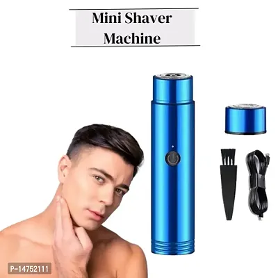 NEW Electric Shaver Hair Trimmer for Men and Women | Dual-edge Blades | USB Painless Electric Beard Hair Shaves Touch Up Travel Mini Trimmer, Waterproof, Eco-/Travel-/User-Friendly -Low Noise Compact