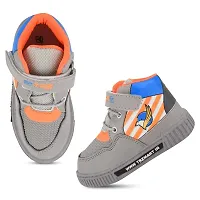 Comfortable Grey Casual Shoes For Boys-thumb2