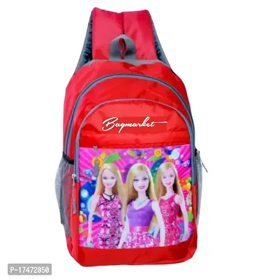 Barbie printed school bags Kids bags for School-thumb0