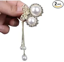 Pearl Hair Clip  for Women  Pack of 2-thumb2
