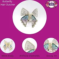 Butterfly Resin Hair Clips Pack of 1-thumb4