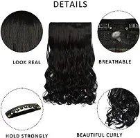 Amone Curly/Wavy Extension Natural Hair Extension    Pack of 1-thumb1