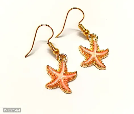 Mirage - Pink star fish earing-thumb0