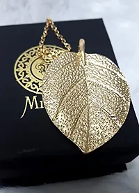 Long Leaf Design Pendant Necklaces Western style Necklace For Women  Girls-thumb4