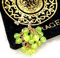 Mirage - Unique cute green grapes style earrings | trendy unique fruit earing-thumb2