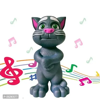 Intelligent Talking Tom Cat Speaking Robot Cat Touch Recording Rhymes, Music, Story and Song-thumb0