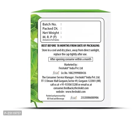 Freshville Green Tea | Natural  Herbal Loose Leaves Green Tea with Anti-Oxidants - 25 Bags-thumb2