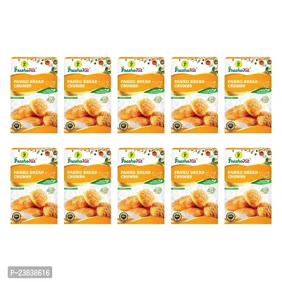 Freshokit Panko Bread Crumbs | Crispy - 75g (Pack of 10)-thumb0