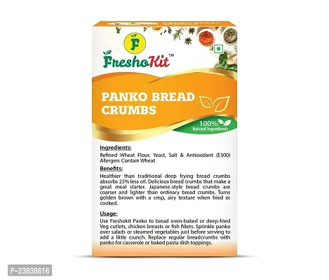 Freshokit Panko Bread Crumbs | Crispy - 75g (Pack of 10)-thumb2