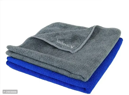 Classy Solid Microfiber Multi Use Towel, Combo-thumb0