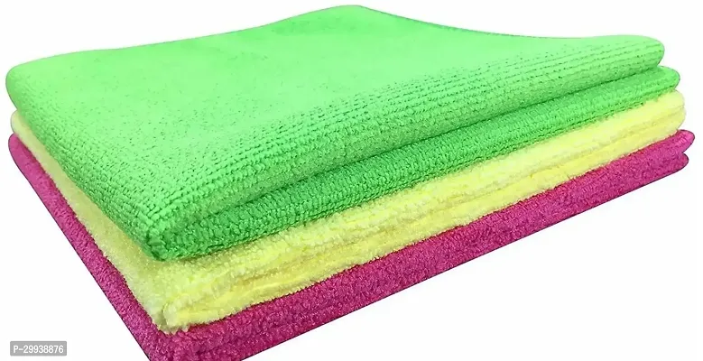 Classy Solid Microfiber Multi Use Towel, Combo-thumb0