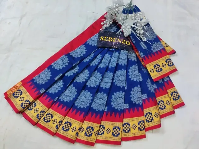 Must Have Silk Blend Saree with Blouse piece
