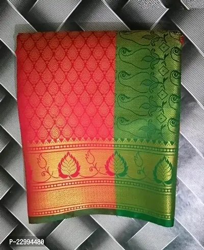 Banarasi Brocade Silk Saree With Blouse Piece