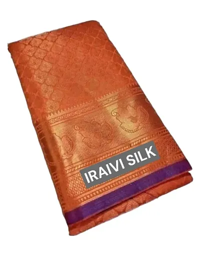 Banarasi Brocade Silk Sarees With Blouse Piece