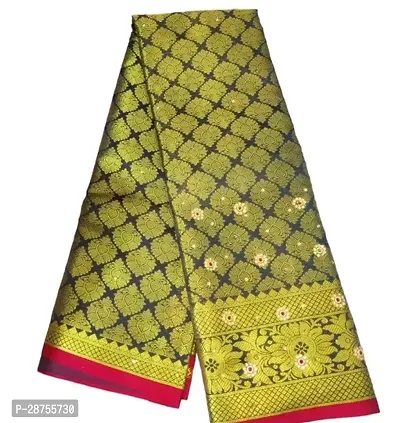 Banarasi Art Silk Brocade Saree With Running Blouse