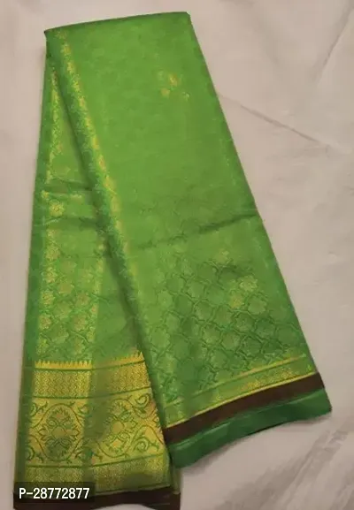 Banarasi Art Silk Brocade Saree With Running Blouse