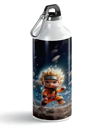 PrintingZone Compatible Print With Naruto Sipper Itachi Sipper Water Bottle For boys  Gilr Birthday Gift Aluminium 600ml School water Bottle Pack of 1(NS-122)-thumb1