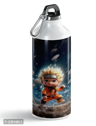 PrintingZone Compatible Print With Naruto Sipper Itachi Sipper Water Bottle For boys  Gilr Birthday Gift Aluminium 600ml School water Bottle Pack of 1(NS-122)-thumb2