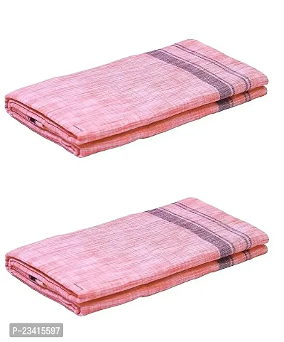 Colored  Dhotis Lungis  For Men  Pack of 2