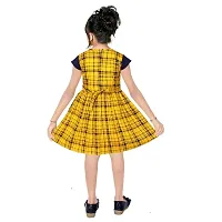 PROMISE KID Girl's Rayon Midi/Knee Length Short Sleeve Dress |(Pack of 1)-thumb2