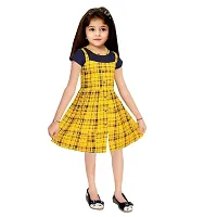 PROMISE KID Girl's Rayon Midi/Knee Length Short Sleeve Dress |(Pack of 1)-thumb3