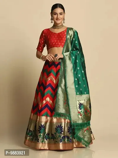 Banarasi Lehenga with Woven work For Women