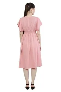 DEEP Fashion's Women's A-Line Crepe Western Dress-thumb2