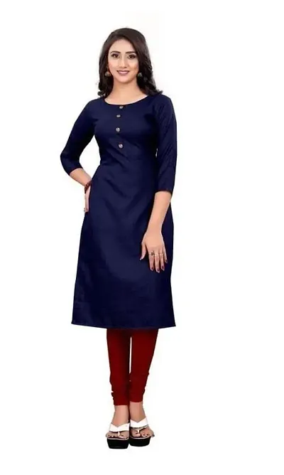 Classic Solid Kurti for Women